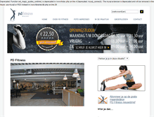 Tablet Screenshot of pdfitness.nl